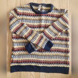 Pull&Bear Geometric Pullover Sweater Sz. S